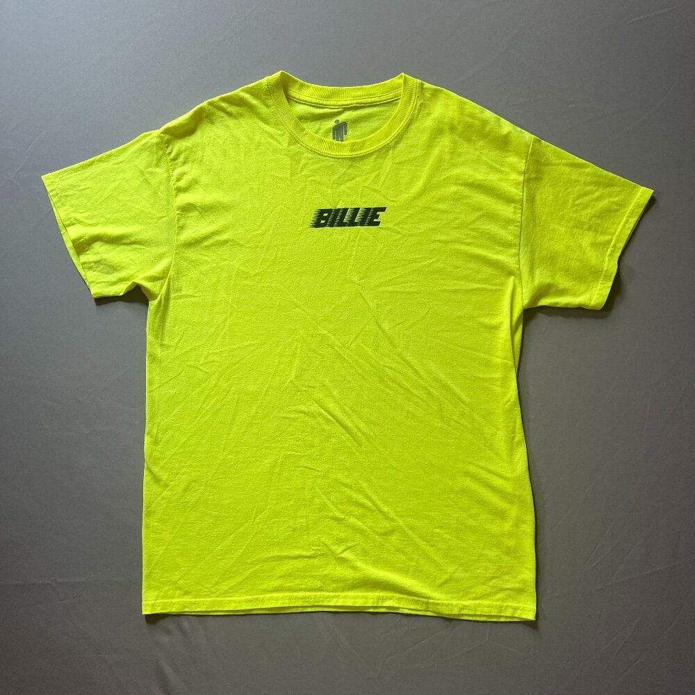 Billie Eilish Neon Yellow "BILLIE" T-shirt